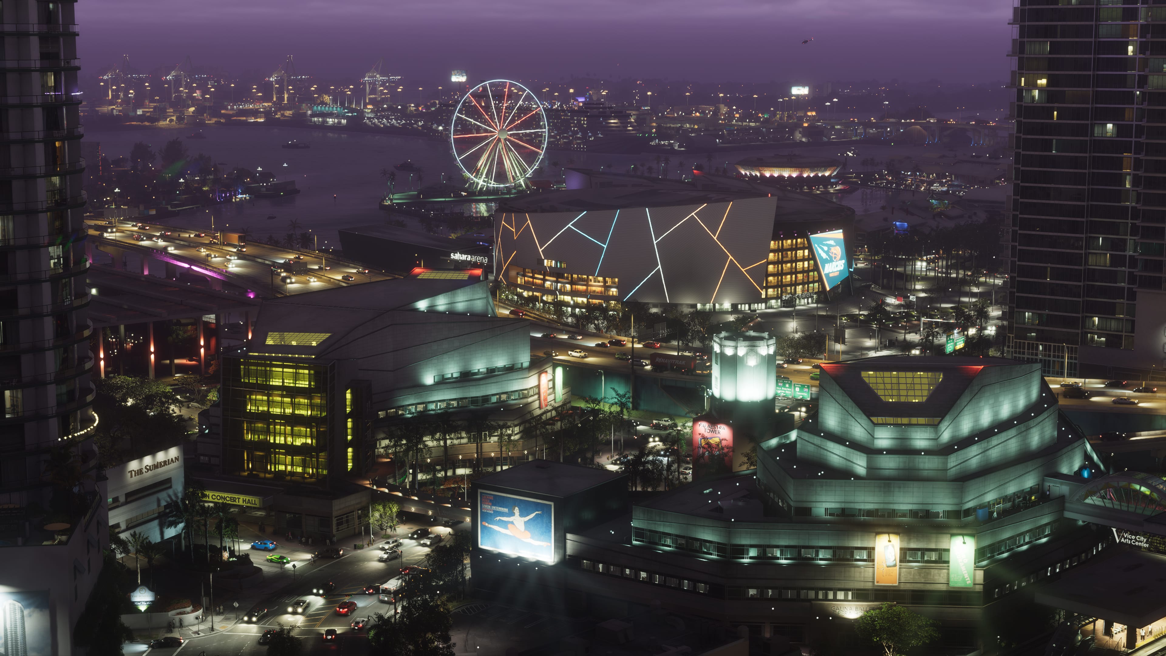 World scenery from Rockstar's official GTA VI imagery